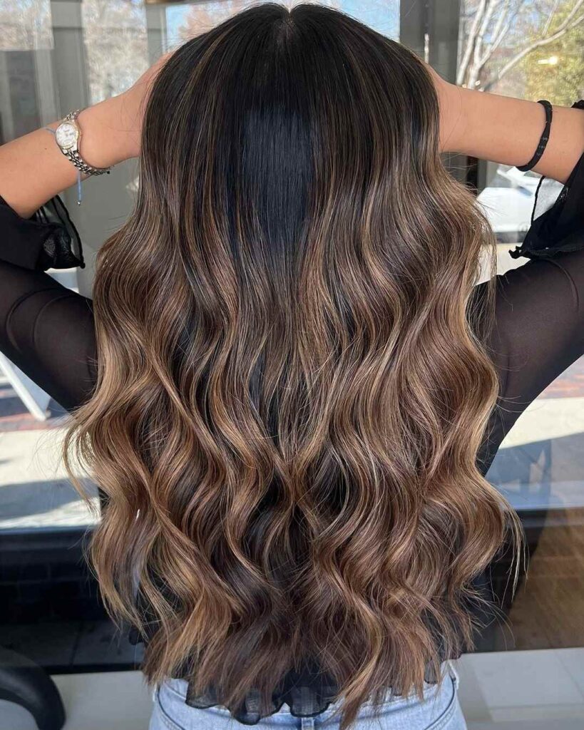 Balayage hair transformation at Robin Hair Specialist in Vancouver